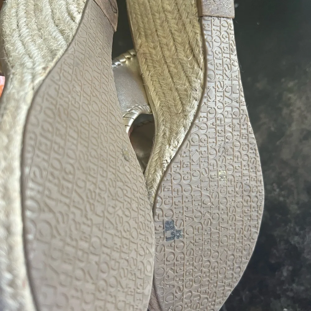 Jack Rogers Golden Wedge Sandal
